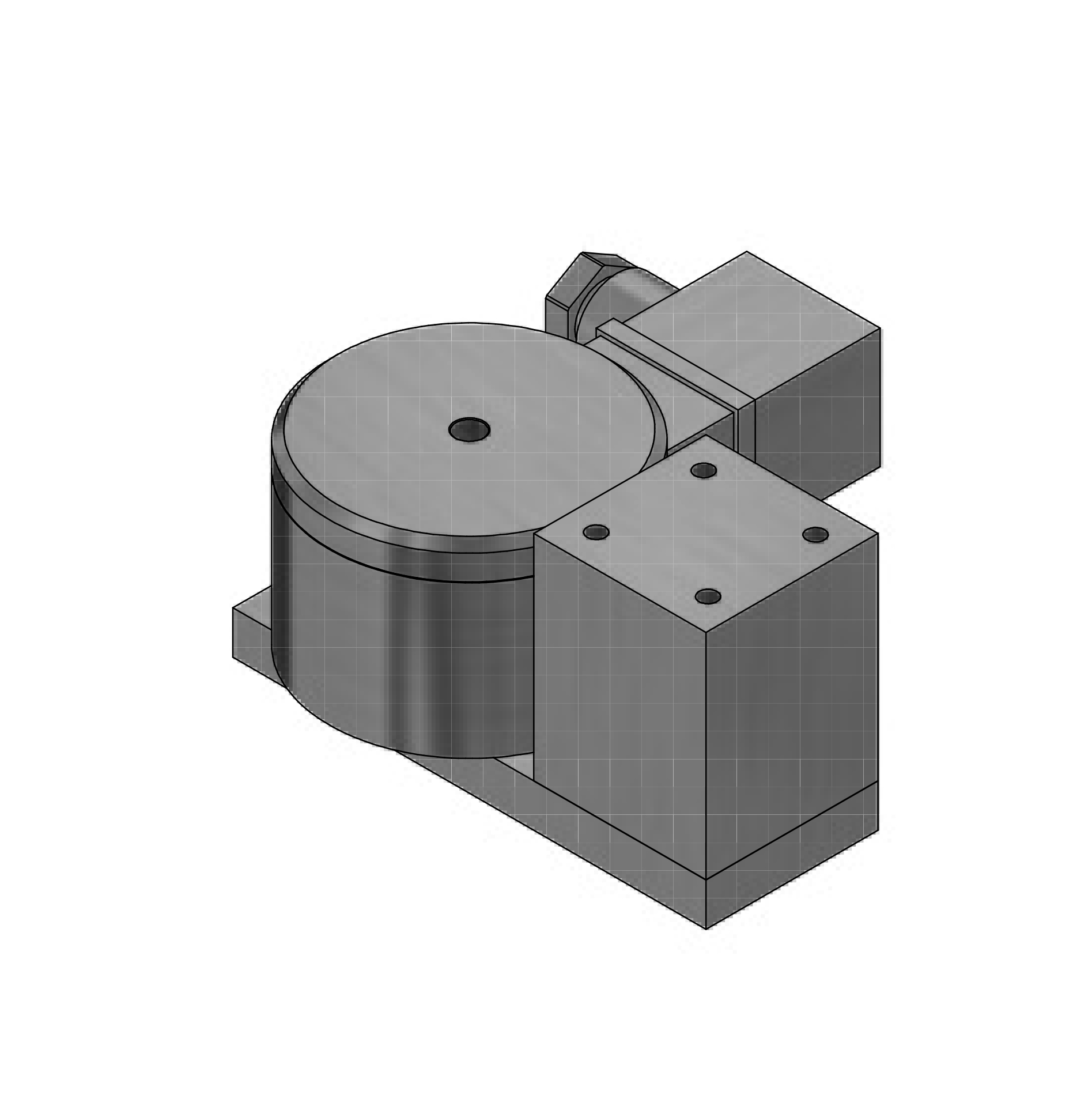 ELEC MAGNET CLAMPING SYSTEM SINGLE END