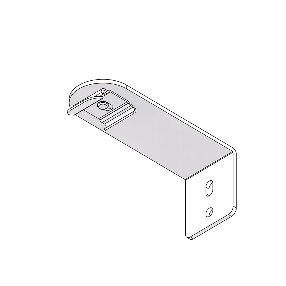 BRACKET FACE FIX EXT SPRING CLIP 70MM