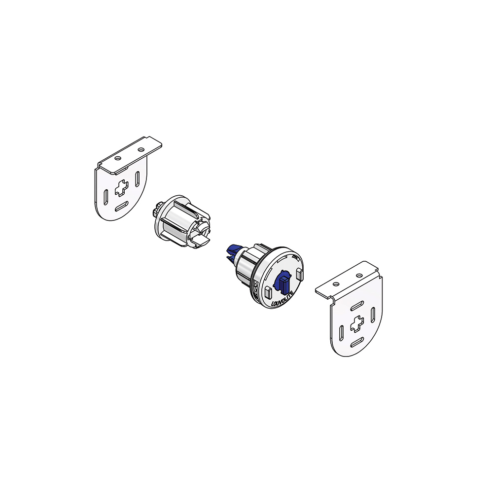 PLEATED CELLULAR RED PROJ BRACKET SET