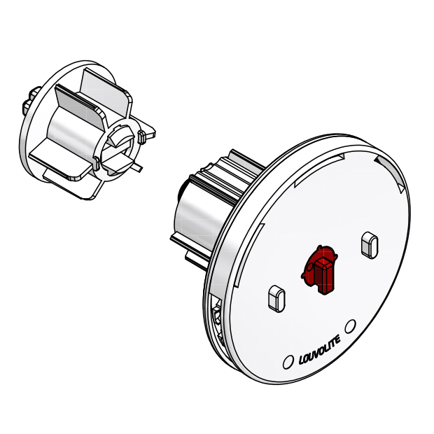 SYSTEM 40+ SLIDELOCK END SET FASCIA NO BRACKETS