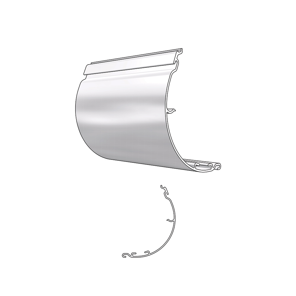 SYSTEM 40-45 CASSETTE CURVED FASCIA PROFILE