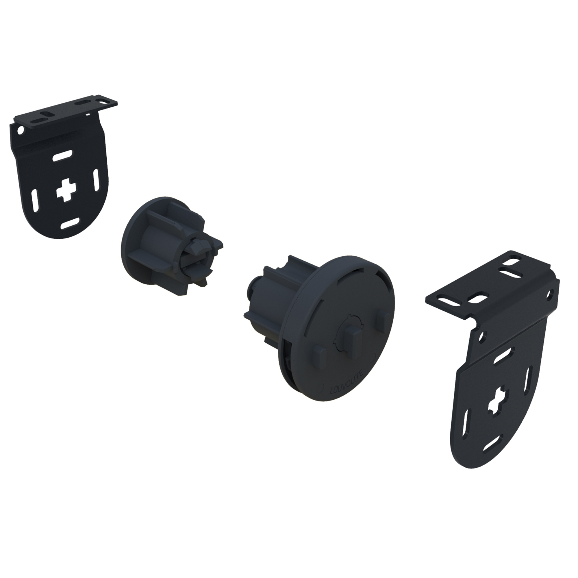 SYSTEM 40 SLIDELOCK BACK BAR END SET STANDARD PIN