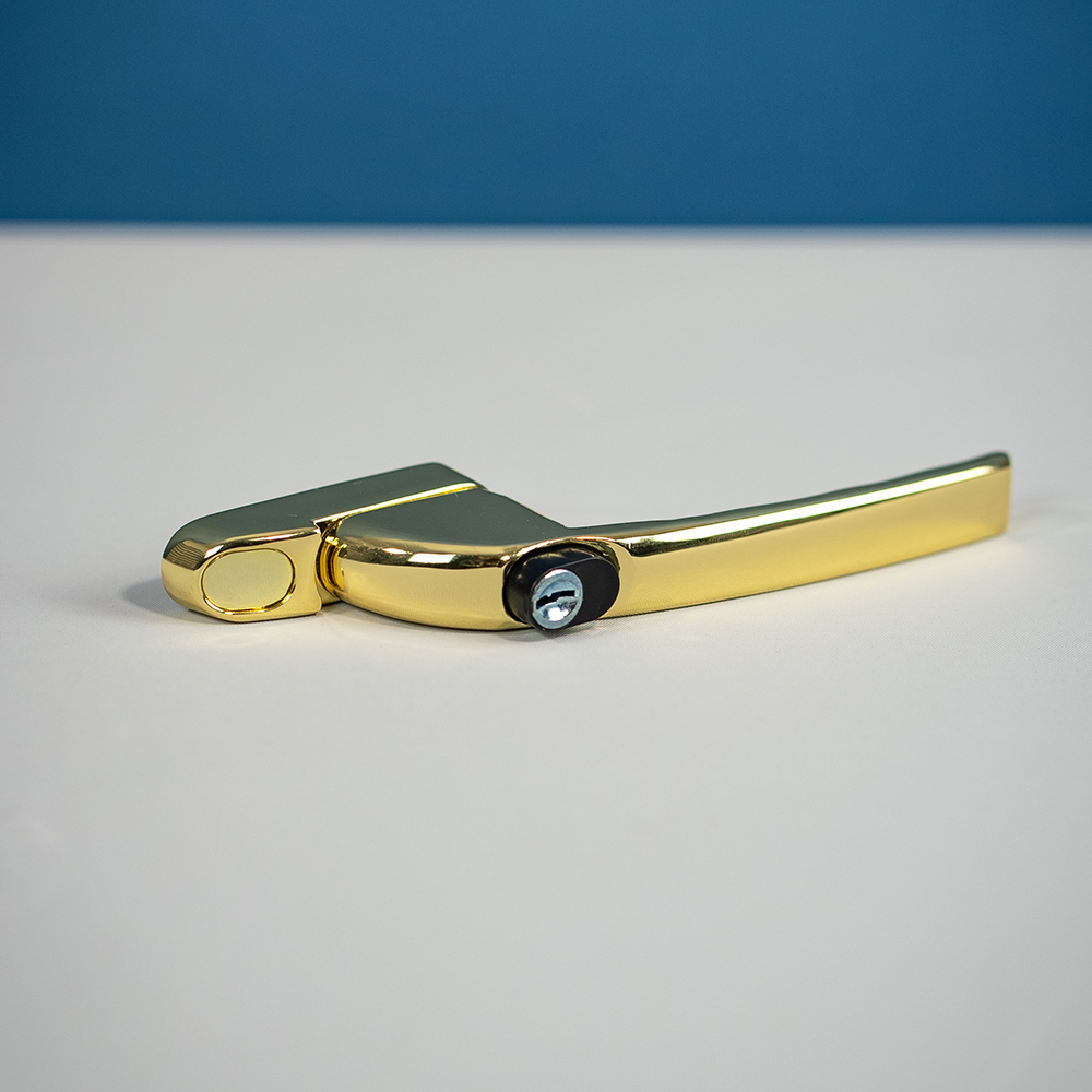 PF SHUTTER LITE WINDOW HANDLE - GOLD